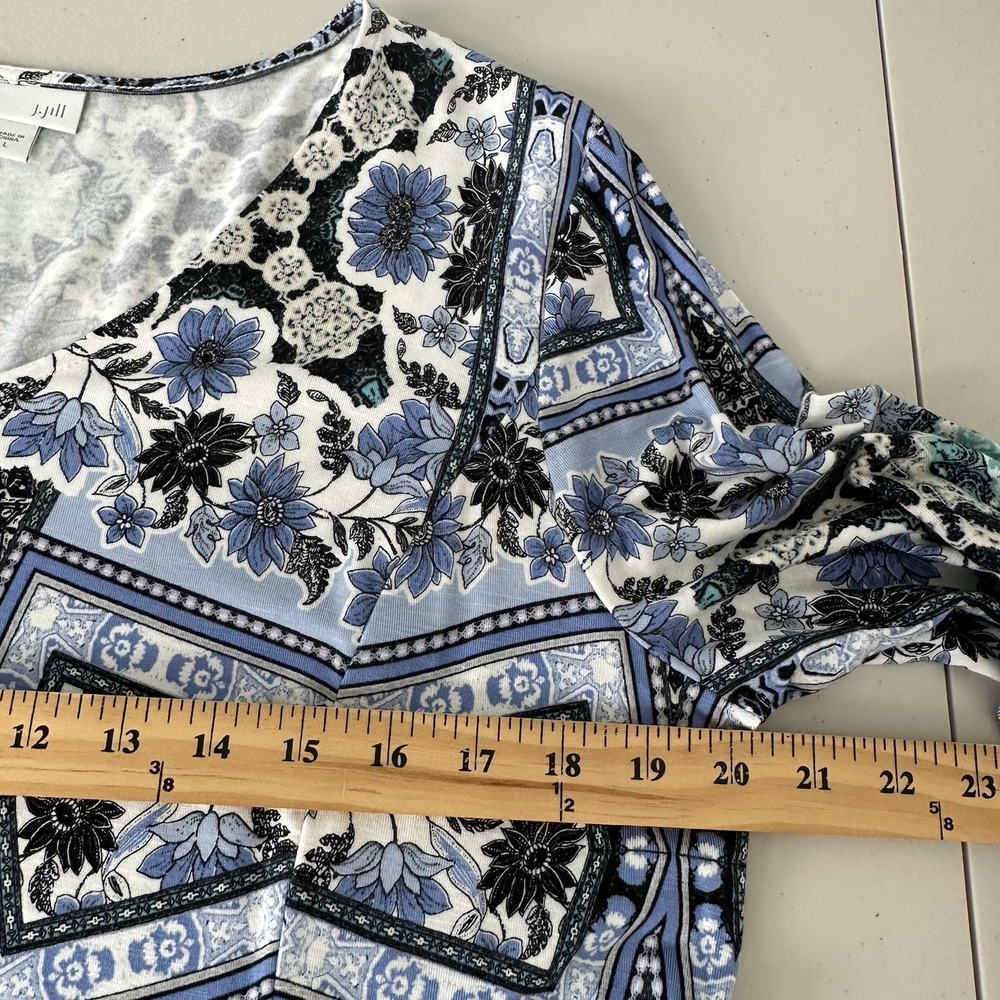 J Jill‎ Floral Dress Size Large - Picture 8 of 13